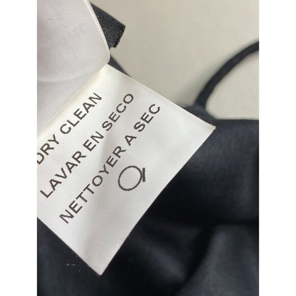 Onyx Nite Black Pleated Spaghetti Strap Mini Dress Size 8 Glam Prom Home Coming - Picture 5 of 16